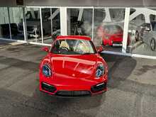 PORSCHE CAYMAN GTS IN CARMINE RED