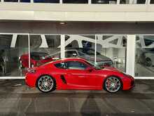 PORSCHE CAYMAN GTS IN CARMINE RED