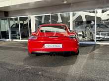 PORSCHE CAYMAN GTS IN CARMINE RED