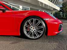PORSCHE CAYMAN GTS IN CARMINE RED