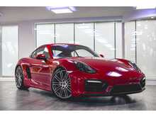 PORSCHE CAYMAN GTS IN CARMINE RED