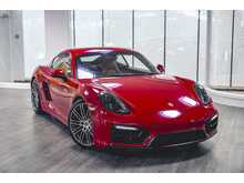 PORSCHE CAYMAN GTS IN CARMINE RED