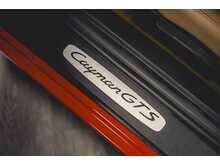 PORSCHE CAYMAN GTS IN CARMINE RED