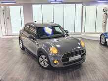MINI ONE FINISHED IN MOONWALK GREY