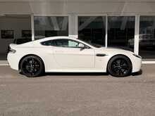 ASTON MARTIN V12 VANTAGE IN PEARLESCENT WHITE