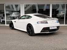 ASTON MARTIN V12 VANTAGE IN PEARLESCENT WHITE