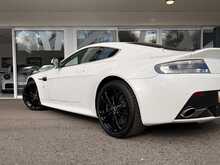 ASTON MARTIN V12 VANTAGE IN PEARLESCENT WHITE