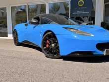 LOTUS EVORA S SPORTS RACER IN DAYTONA BLUE