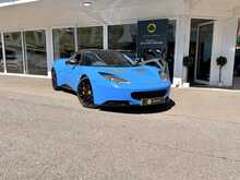 LOTUS EVORA S SPORTS RACER IN DAYTONA BLUE