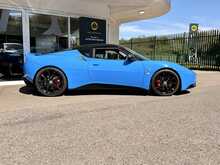 LOTUS EVORA S SPORTS RACER IN DAYTONA BLUE