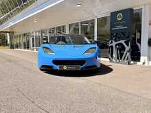 LOTUS EVORA S SPORTS RACER IN DAYTONA BLUE