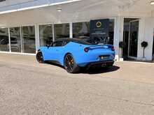 LOTUS EVORA S SPORTS RACER IN DAYTONA BLUE