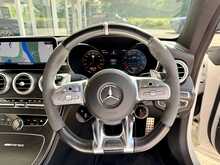 MERCEDES C36 AMG S FINISHED IN POLAR WHITE