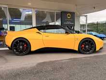 LOTUS EVORA SPORTS RACER FINISHED IN SOLAR YELLOW