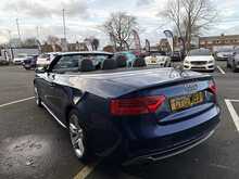 Audi A5 Cabriolet 1.8 TFSI S line Convertible 2dr Petrol Manual Euro 6 (s/s) (177 ps) - U1166