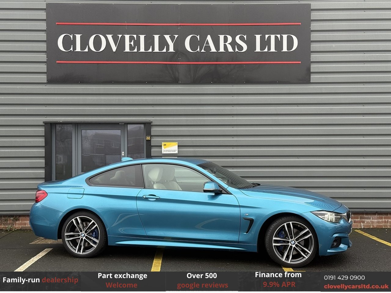 BMW 4 Series 2.0 420d M Sport Coupe 2dr Diesel Auto xDrive Euro 6 (s/s) (190 ps) - U1247