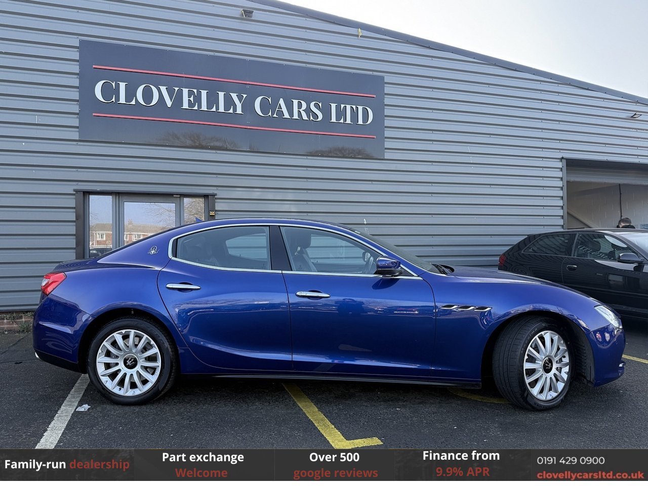 Maserati Ghibli 3.0D V6 Saloon 4dr Diesel ZF Euro 5 (s/s) (275 ps) - U1282