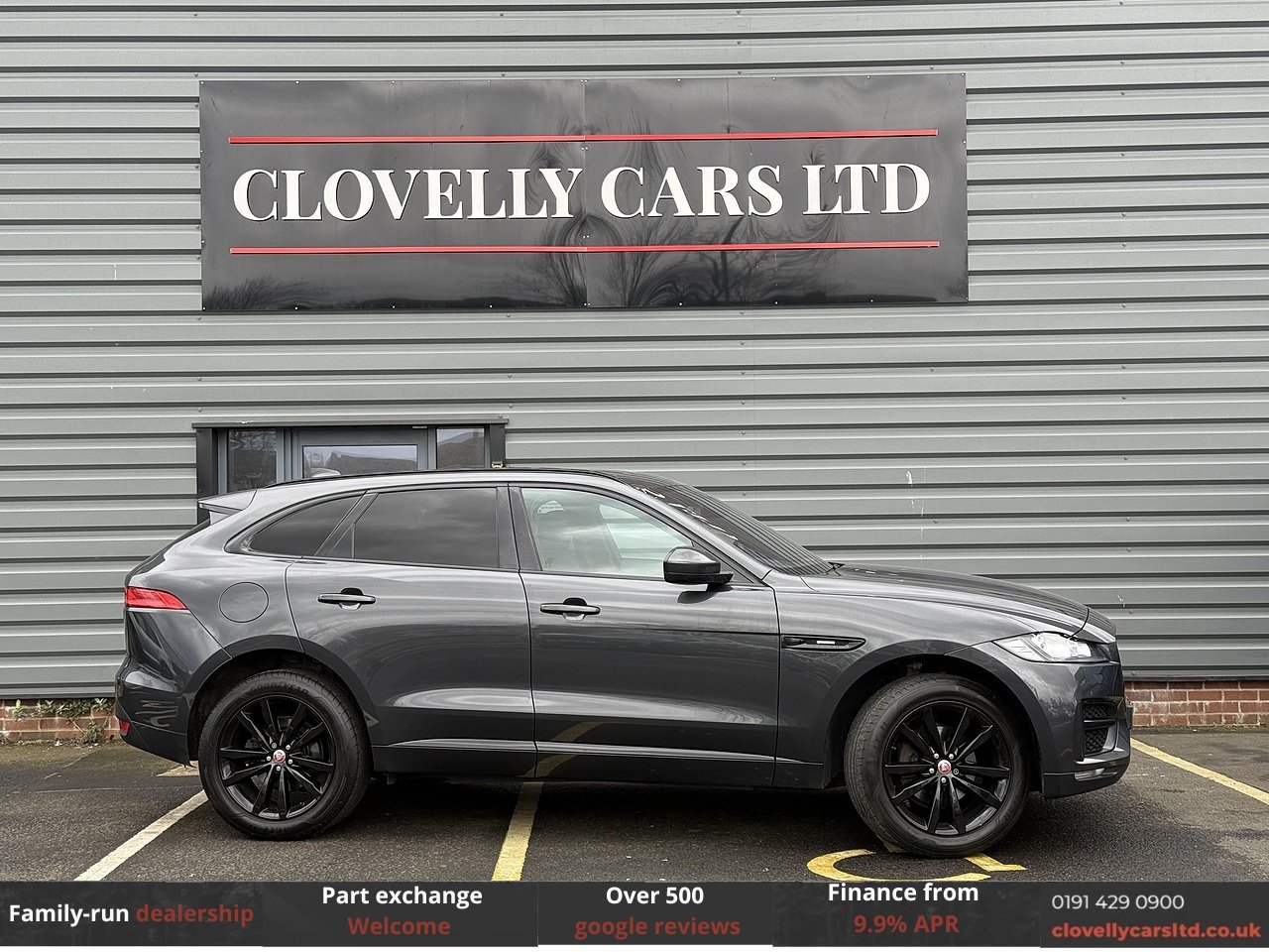 Jaguar F-PACE 2.0 P250i R-Sport SUV 5dr Petrol Auto AWD Euro 6 (s/s) (250 ps) - U1312