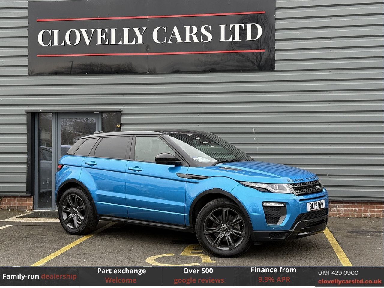 Land Rover Range Rover Evoque 2.0 TD4 Landmark SUV 5dr Diesel Manual 4WD Euro 6 (s/s) (180 ps) - U1328