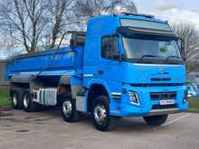 Volvo FMX 460 GT 8X4 32T ROAD PLANING STEEL TIPPER *VBG COUPLING* 