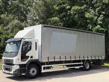 Volvo FE 280 DAY CAB * MICRA CURTIAN SIDER * DHOLLANDIA CANTILEVER TAIL LIFT * 