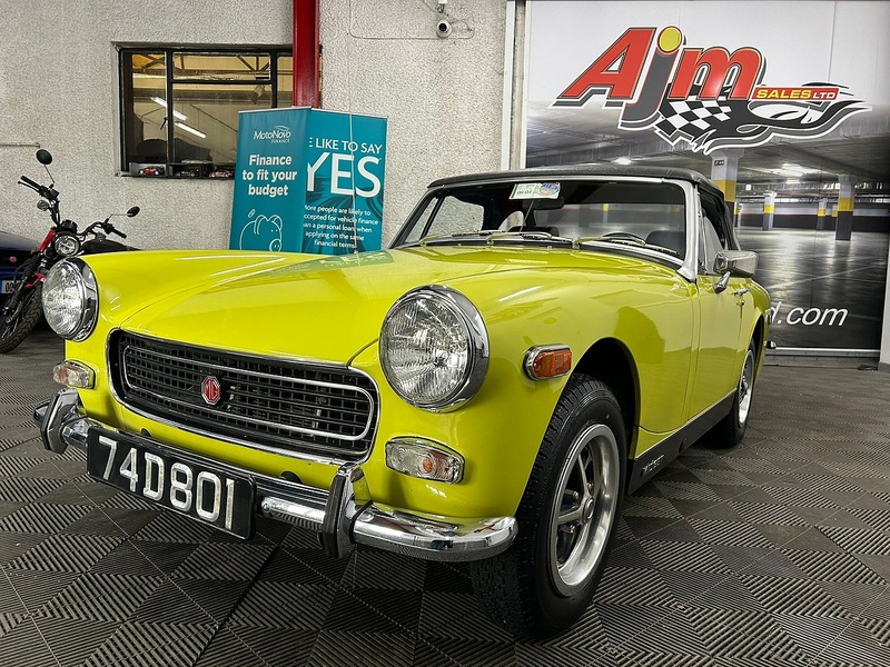 MG CONVERTIBLE  1275 MANUAL PETROL