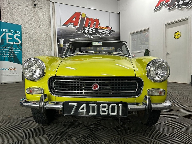 MG CONVERTIBLE  1275 MANUAL PETROL