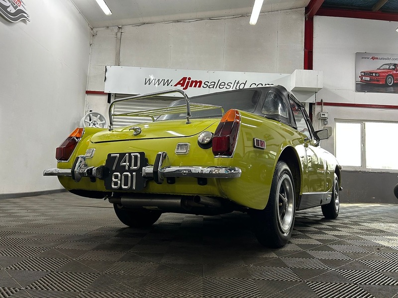 MG CONVERTIBLE  1275 MANUAL PETROL