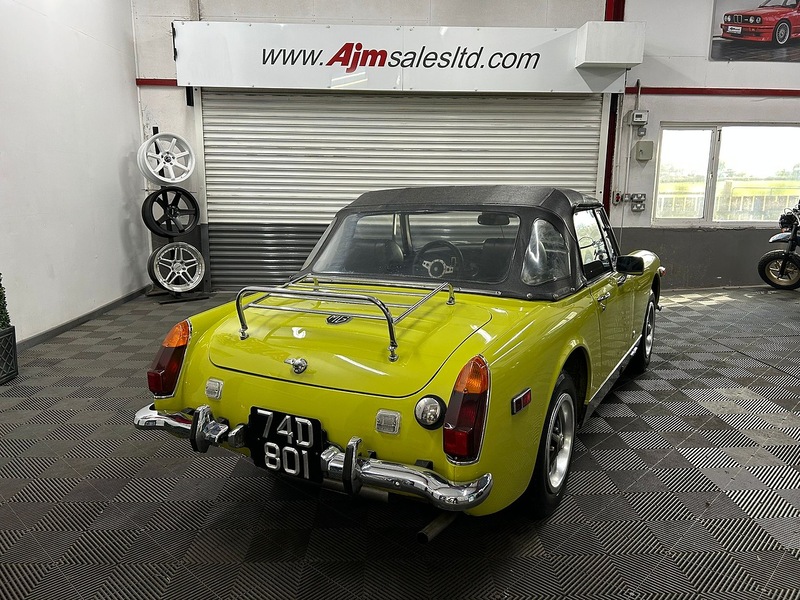 MG CONVERTIBLE  1275 MANUAL PETROL
