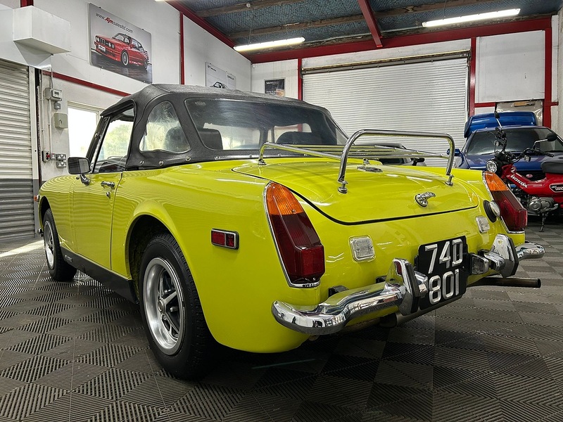 MG CONVERTIBLE  1275 MANUAL PETROL