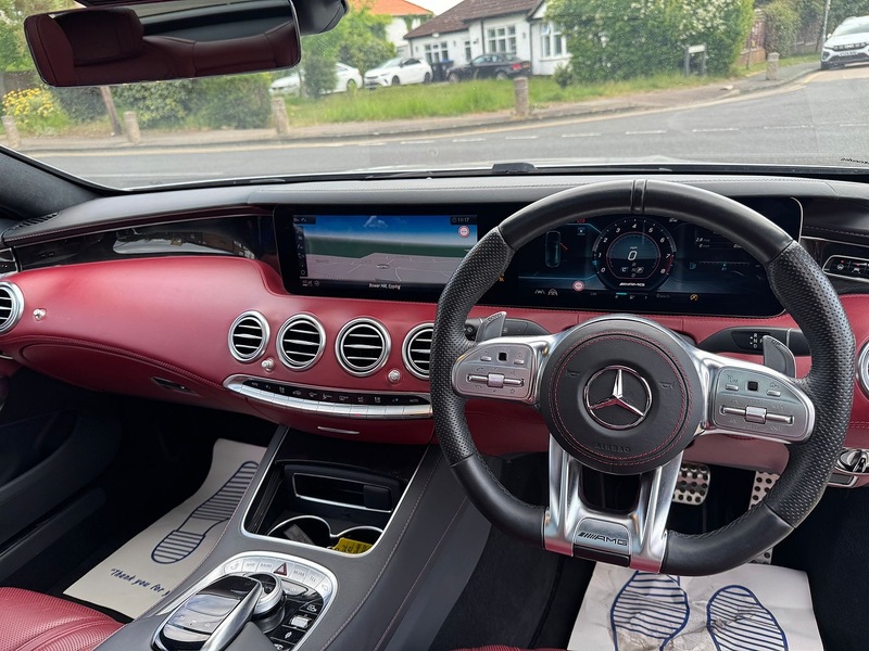 Mercedes-Benz 4.0 S63 V8 BiTurbo AMG Coupe 2dr Petrol SpdS MCT Euro 6 (s/s) (612 ps)