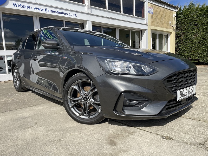 FORD FOCUS T ECOBOOST ST LINE 1,800 55 PHOTOS VIDEO YEAR 2019 19 REG... image 1
