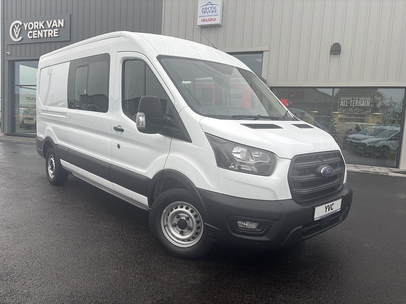 Ford 2.0 350 EcoBlue Leader Crew Van Double Cab 6dr Diesel Manual FWD L3 H2 Euro 6 (s/s) (130 ps)