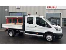 2023 73 FORD TRANSIT 2.0 D-CAB TIPPER 350 LEADER RWD L3 EURO 6 130PS