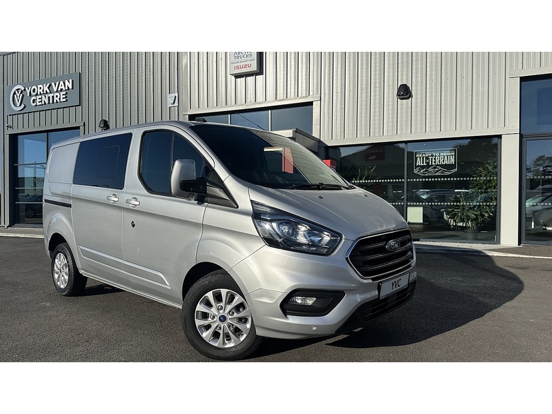 Ford 2.0 300 EcoBlue Limited Crew Van Double Cab 5dr Diesel Manual L1 H1 Euro 6 (s/s) (6 Seat) (130 ps)