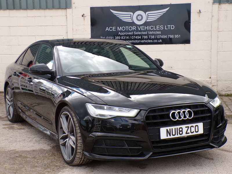 2018 AUDI A6 SALOON TDI ULTRA BLACK EDITION 2018 90,000 MLS 2.0 AUTOMATIC DIESEL 12,499... photo