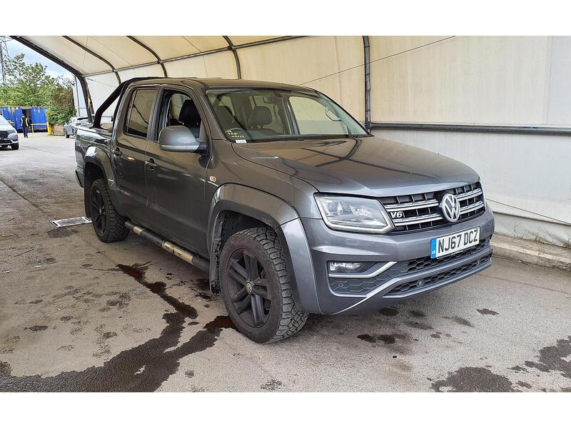 Grey 2017 Volkswagen Amarok Pickup Truck All-wheel drive Automatic