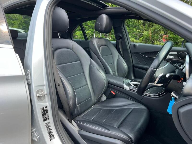 MERCEDES-BENZ C-CLASS 2.1 C220 D AMG LINE PREMIUM 4d 170 BHP FULL SERVICE HISTORY|PANORAMIC ROOF - U10000