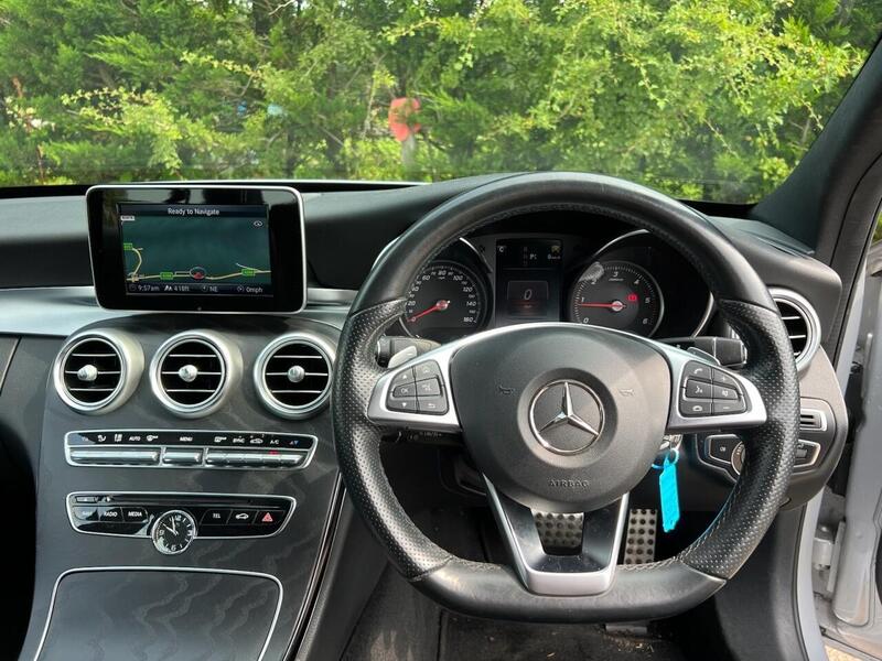 MERCEDES-BENZ C-CLASS 2.1 C220 D AMG LINE PREMIUM 4d 170 BHP FULL SERVICE HISTORY|PANORAMIC ROOF - U10000