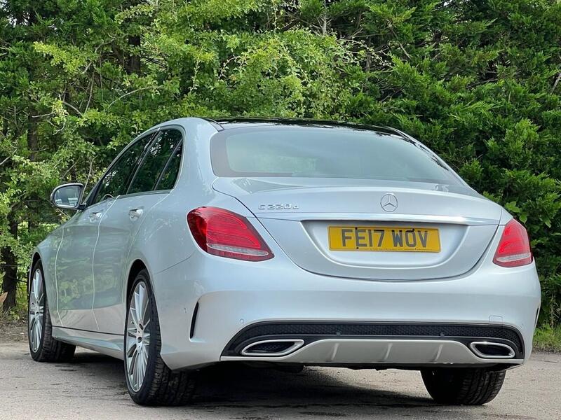MERCEDES-BENZ C-CLASS 2.1 C220 D AMG LINE PREMIUM 4d 170 BHP FULL SERVICE HISTORY|PANORAMIC ROOF - U10000