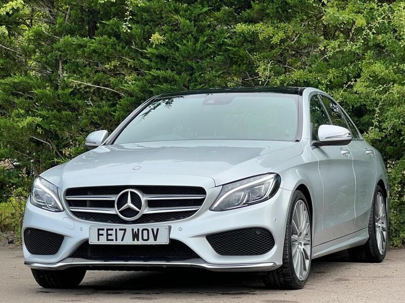 MERCEDES-BENZ C-CLASS 2.1 C220 D AMG LINE PREMIUM 4d 170 BHP FULL SERVICE HISTORY|PANORAMIC ROOF - U10000