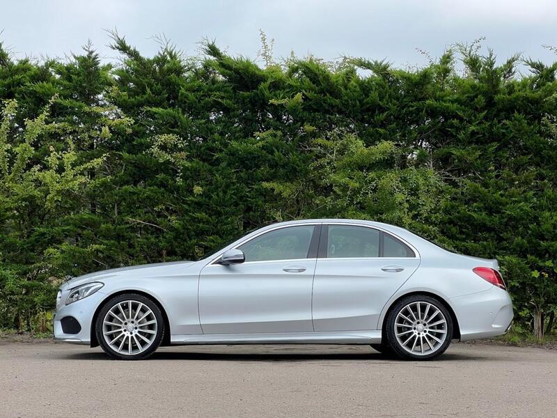 MERCEDES-BENZ C-CLASS 2.1 C220 D AMG LINE PREMIUM 4d 170 BHP FULL SERVICE HISTORY|PANORAMIC ROOF - U10000