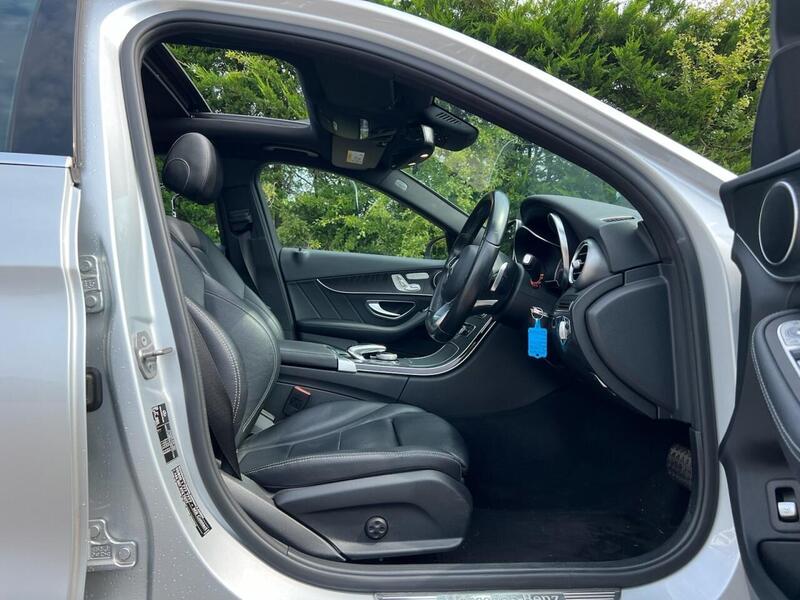 MERCEDES-BENZ C-CLASS 2.1 C220 D AMG LINE PREMIUM 4d 170 BHP FULL SERVICE HISTORY|PANORAMIC ROOF - U10000