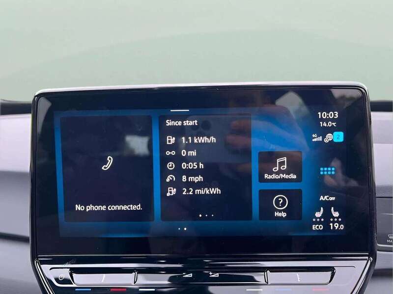 VOLKSWAGEN ID.3 ID.3 Pro 58kWh Life Hatchback 5dr Electric Auto (145 ps) 1 OWNER FROM NEW|PARK DISTANCE F/R - U10162