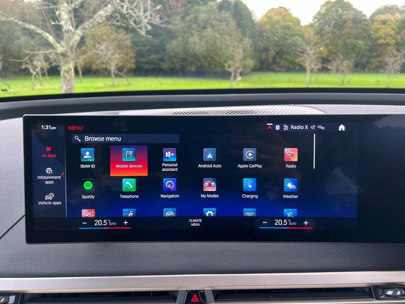 BMW IX IX 40 76.6kWh M Sport Edition SUV 5dr Electric Auto xDrive (326 ps) 1 OWNER FROM NEW|VAT QUALIFYING - U10165