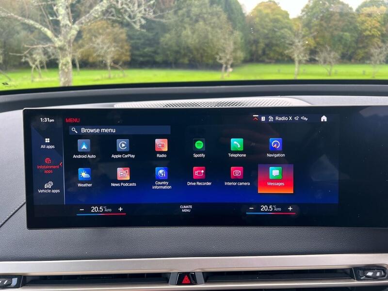 BMW IX IX 40 76.6kWh M Sport Edition SUV 5dr Electric Auto xDrive (326 ps) 1 OWNER FROM NEW|VAT QUALIFYING - U10165