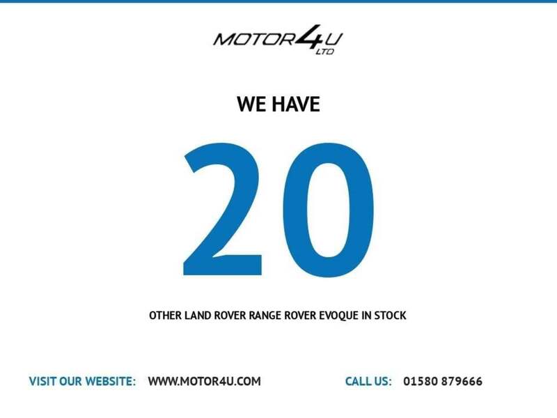 LAND ROVER RANGE ROVER EVOQUE RANGE ROVER EVOQUE 2.0 D150 SUV 5dr Diesel Manual FWD Euro 6 (s/s) (150 ps) - U10212