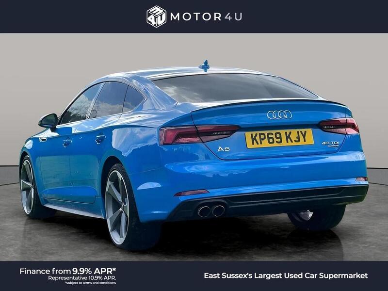 AUDI A5 2.0 TDI 40 Black Edition Sportback 5dr Diesel S Tronic quattro Euro 6 (s/s) (190 ps) - U10240