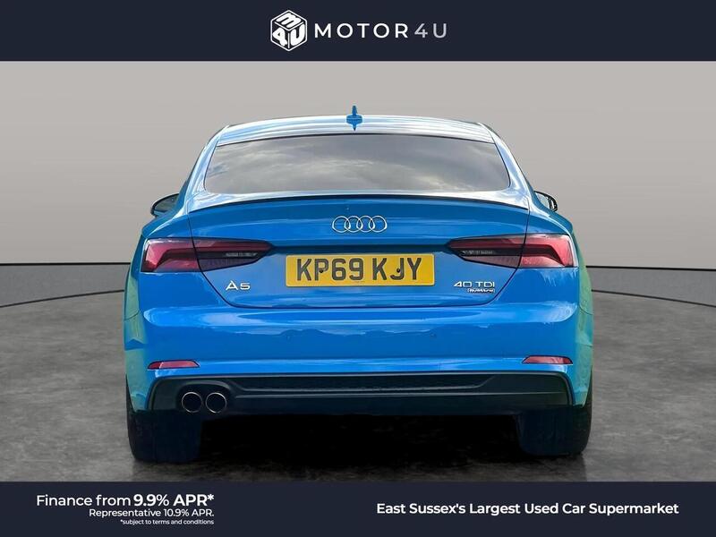 AUDI A5 2.0 TDI 40 Black Edition Sportback 5dr Diesel S Tronic quattro Euro 6 (s/s) (190 ps) - U10240