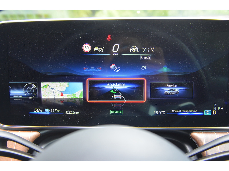 MERCEDES-BENZ EQE EQE AMG EQE 53 4MATICPLUS TOURING 4d 617 BHP 1 OWNER FROM NEW|P/ROOF|BURMESTER - U10256